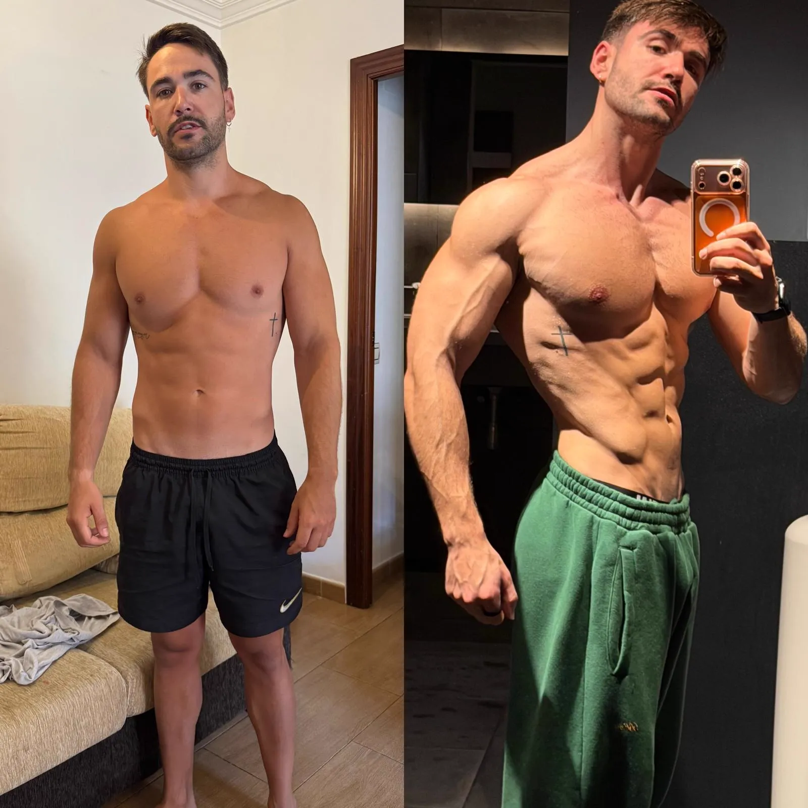 Transformación cliente: ganancia muscular